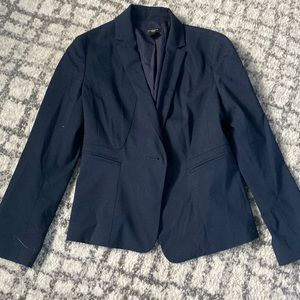 Ann Taylor 2P Navy Blue Blazer